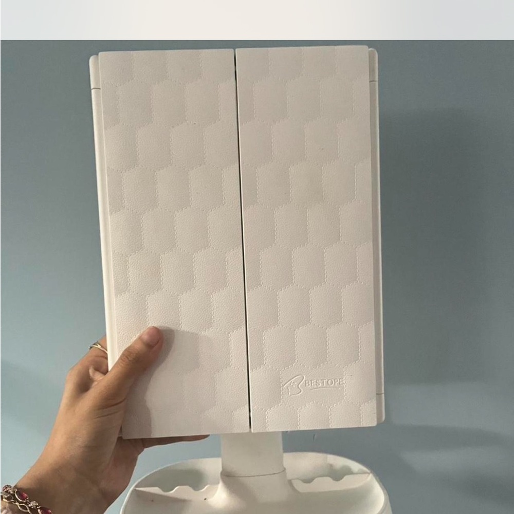 White Vanity Mirror